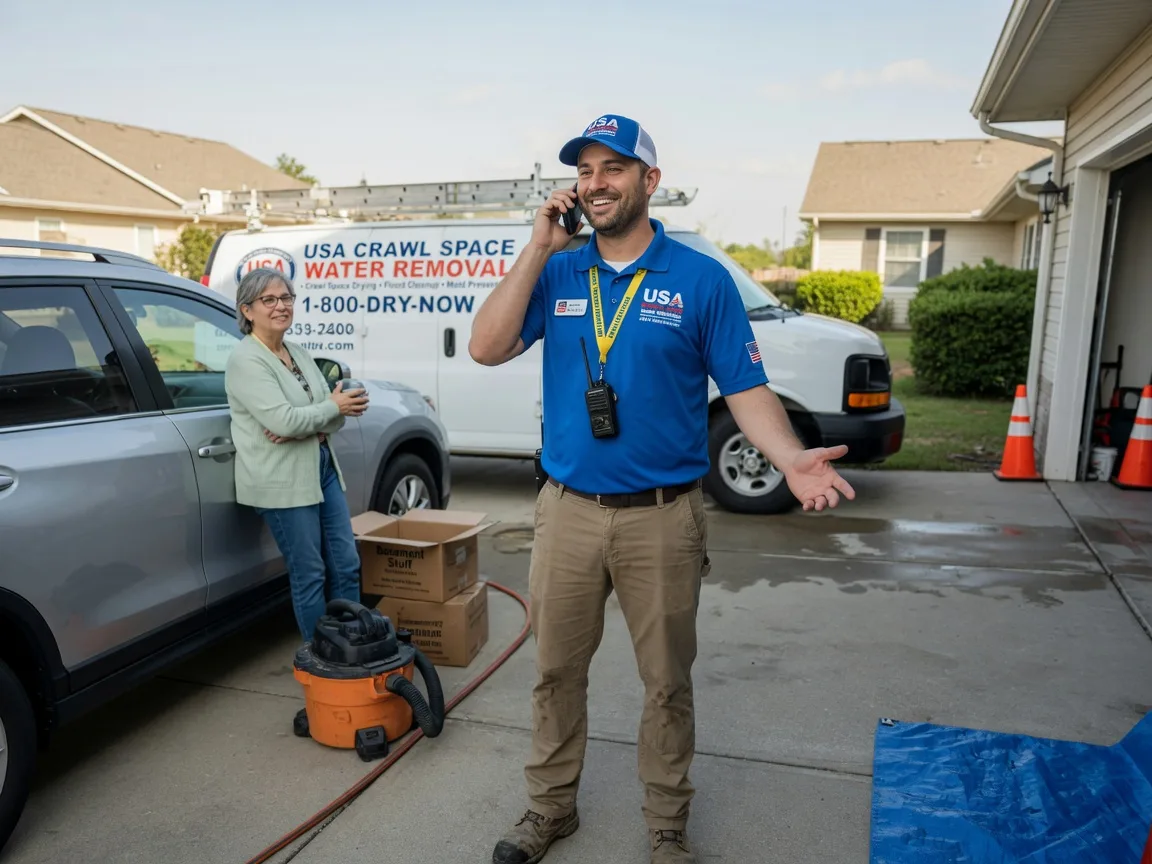 Crawl Space Water Removal Red Oak, GA FAQs